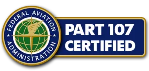 FAA Part 107 Certified Logo