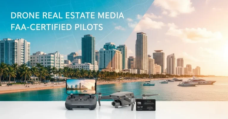 Make your listings stand out with aerial drone photography for your listings in Miami with Golden Pixxel Media